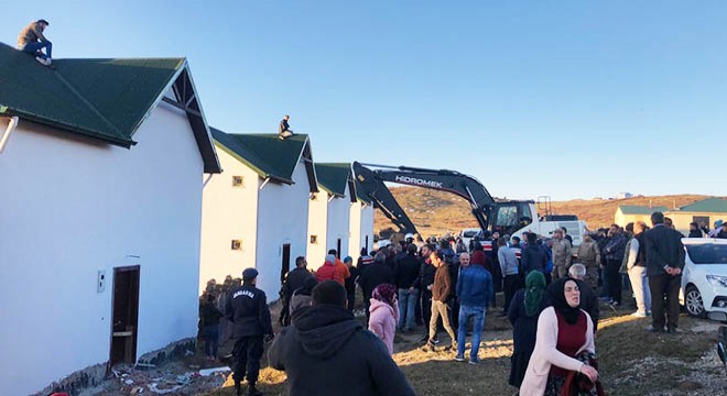 Trabzon'da yaylada yıkım gerginliği