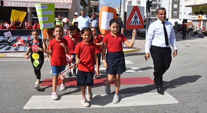 Trafikte yayalara saygı etkinliği