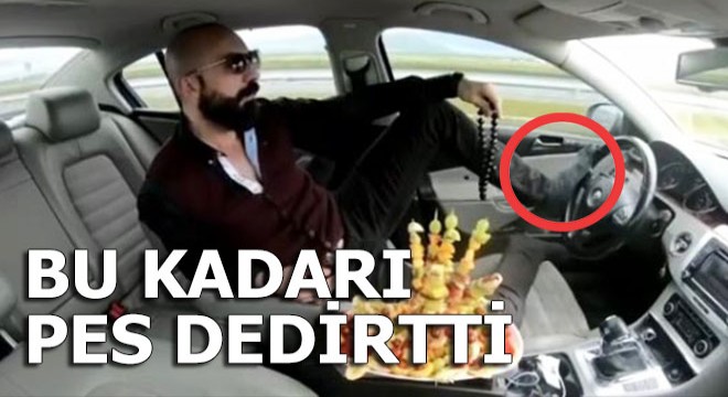 Trafikte bu kadarına  pes  dedirten olay