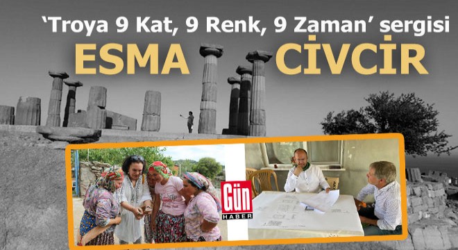 ‘Troya 9 Kat, 9 Renk, 9 Zaman’ sergisi Ankara da...