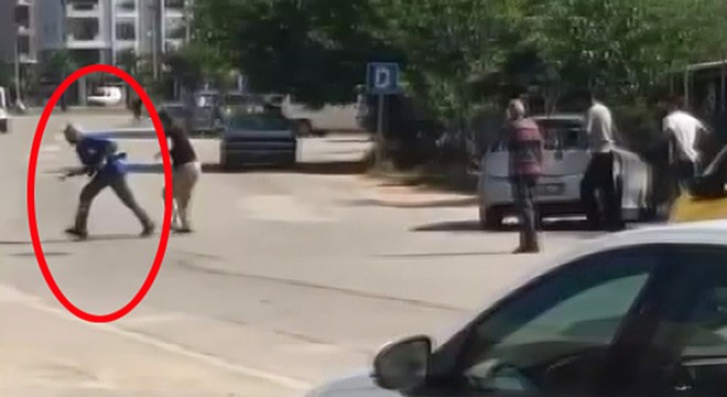 Tüfekli, kürekli ve bijon anahtarlı kavgalar kamerada