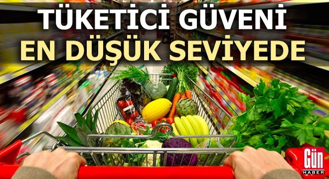 Tüketici güveni en düşük seviyede