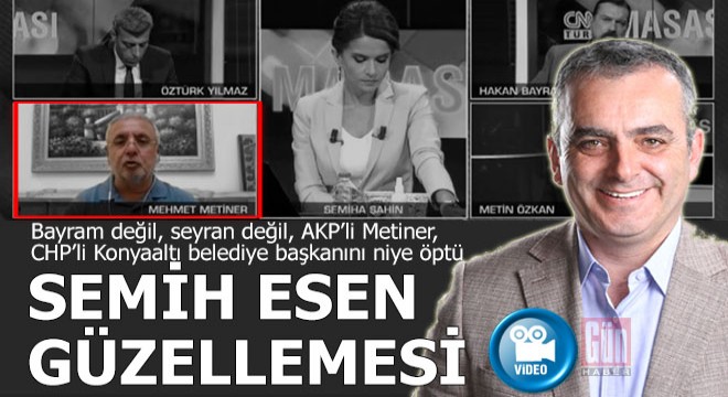 Tüm CHP'li başkanları yerden yere vurdu, Semih Esen'i öve öve bitiremedi