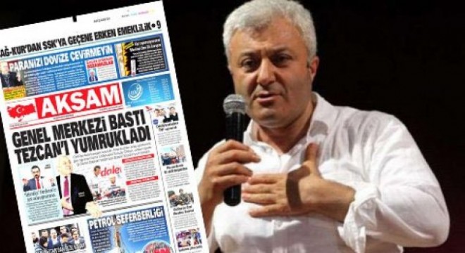 Tuncay Özkan'ı çıldırtan manşet