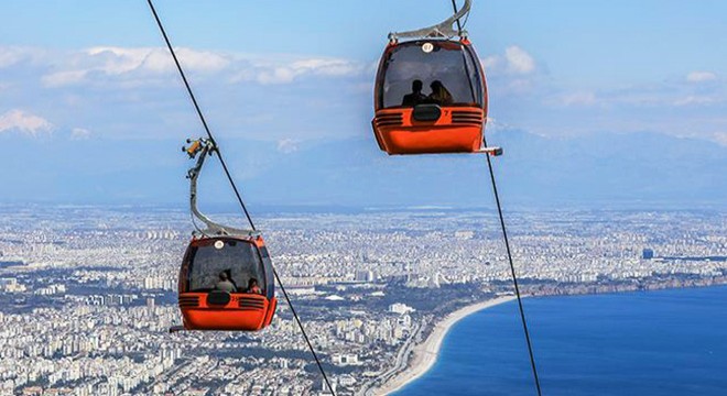 Tünektepe de manzara keyfi