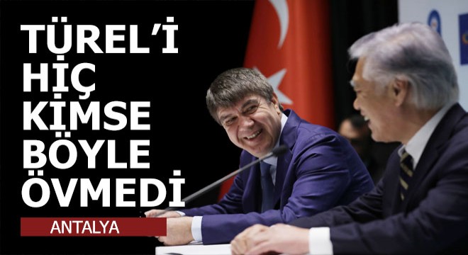 Türel'i övdü hemşehrisi başkanları fena gömdü