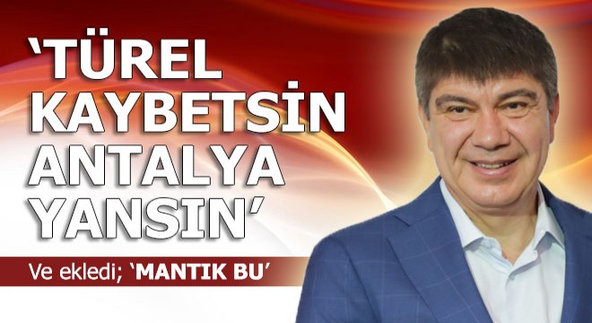 Türel: Siyaset değil projeler yarışsın