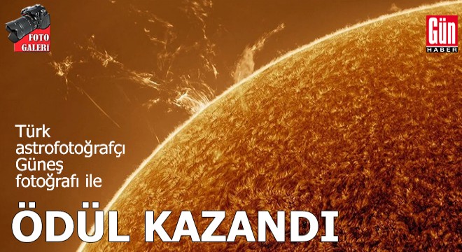 Türk astrofotoğrafçı Güneş fotoğrafı ile ödül kazandı