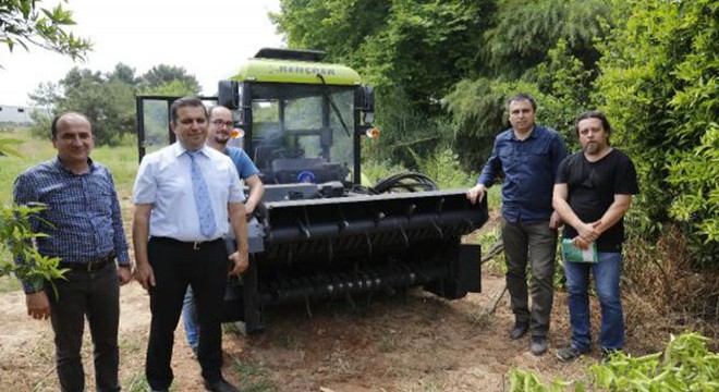 Türk bilim insanlarından budama artığı parçalama makinesi; 'Rençber'