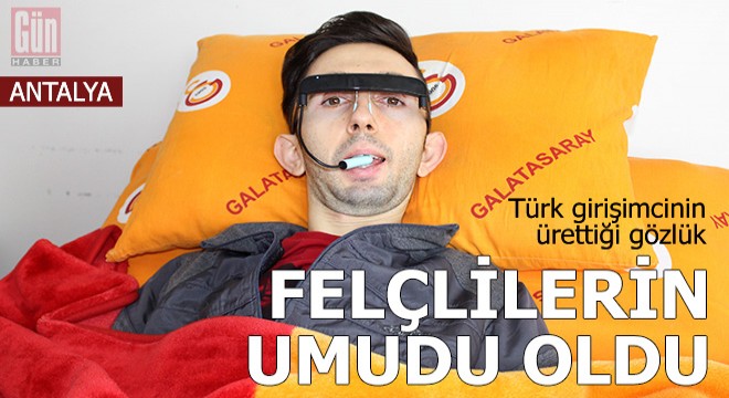 Türk girişimcinin ürettiği gözlük, felçlilerin umudu oldu
