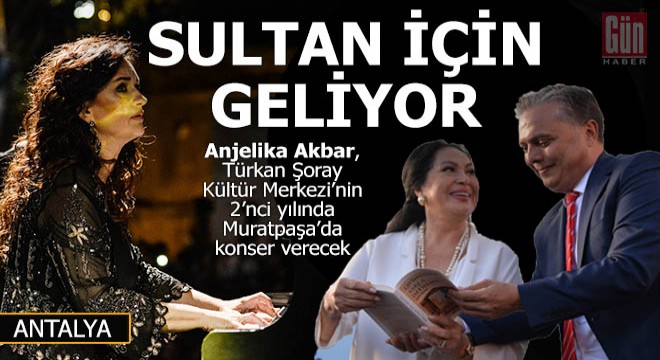 Türkan Şoray Kültür Merkezi'nde Anjelika Akbar konseri...