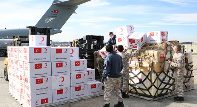 Türkiye'den 5 ülkeye sağlık malzemesi yardımı
