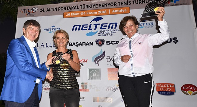 Türkiye Senyör Tenis Turnuvası sona erdi