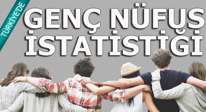 Türkiye nüfusunun yüzde 16.1’i genç