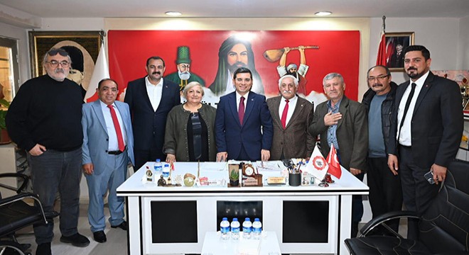 Tütüncü, Alevi derneklerini ziyaret etti