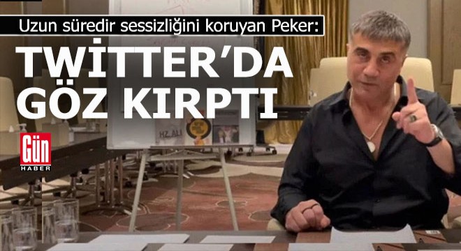 Twitter'da Sedat Peker hareketliliği