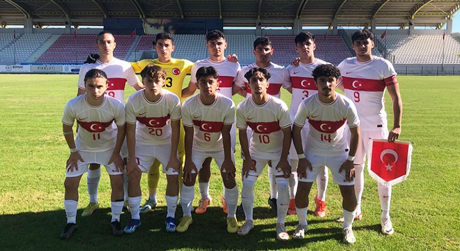 U17 Milli Futbol Takımı, hazırlık maçında Almanya ya yenildi