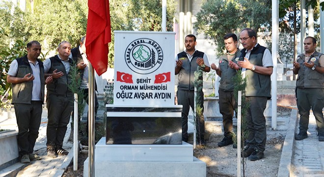 Uçak kazasında şehit olan ormancı anıldı