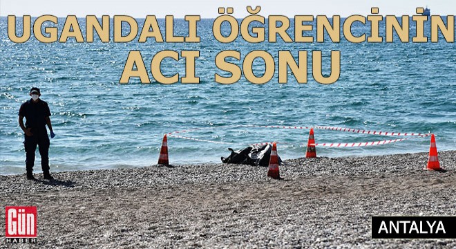 Ugandalı öğrenci, denizde boğuldu