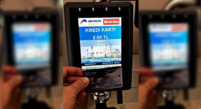 Ulaşımda kredi kartı dönemi