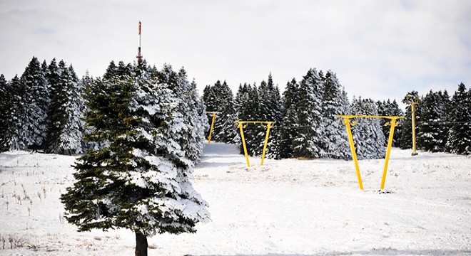 Uludağ'da kar kalınlığı 3 santimetre