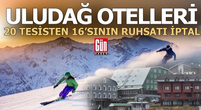 Uludağ da oteller yeni kayak sezonunda açılamayabilir