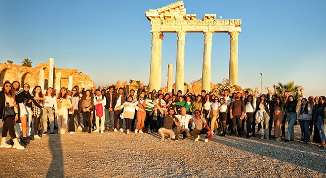 AÜ nin Uluslararası öğrencileri, Antalya yı keşfediyor