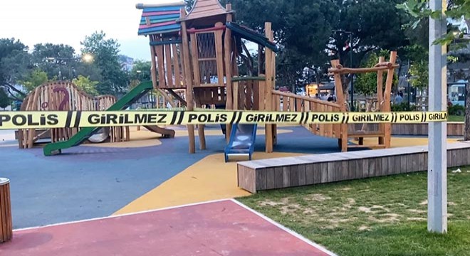 Ümraniye'de çocuk parkında dehşet