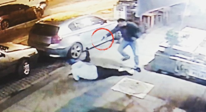 Ümraniye'de silahlı dehşet kamerada