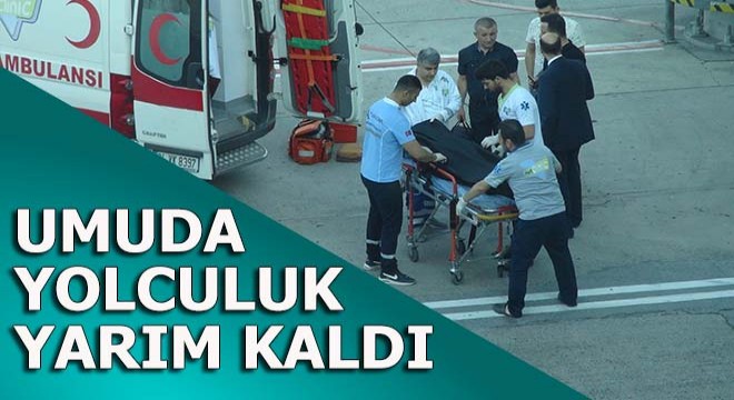 Umuda yolculuk yarım kaldı