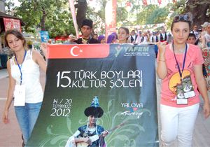 Yalova’da 15’inci Türk Boyları Kültür Şöleni başladı