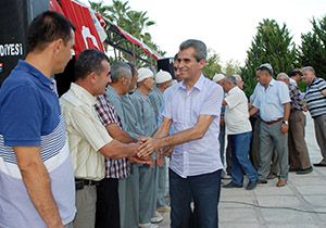 Hacı adaylarına tören