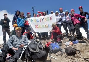 ‘Erciyes’e Saygı’ tırmanışı