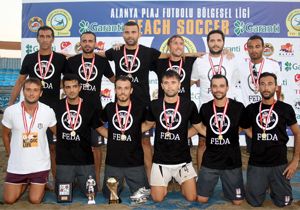 Beşiktaş Magic Life PlajFutbol ligi Alanya etabını kazandı