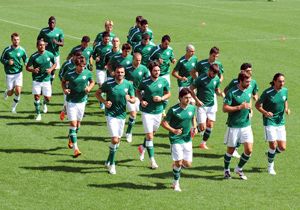 Bursaspor’da tempolu antrenman