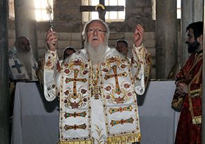 Noel Baba ayinle anıldı