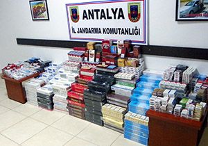 Jandarmadan sigara operasyonu