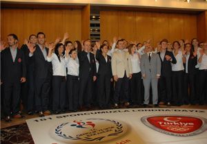Olimpiyat kafilesi gitti