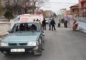Sandıklı'da kaza: 1 yaralı