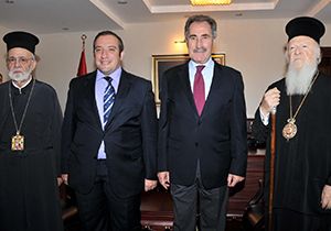 Fener Rum Patriği Bartholomeos Demre'de