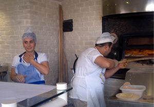 Fırında buz torbalı çalışma