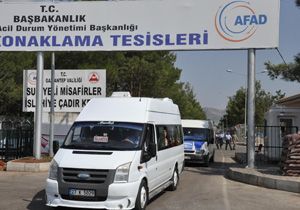Kampta olay çıkaran Suriyeliler ülkelerine döndü