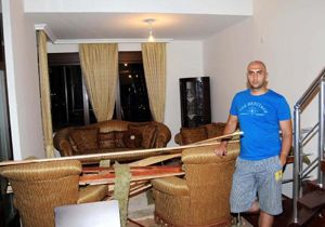 Yeni evin tavan kaplamaları düştü
