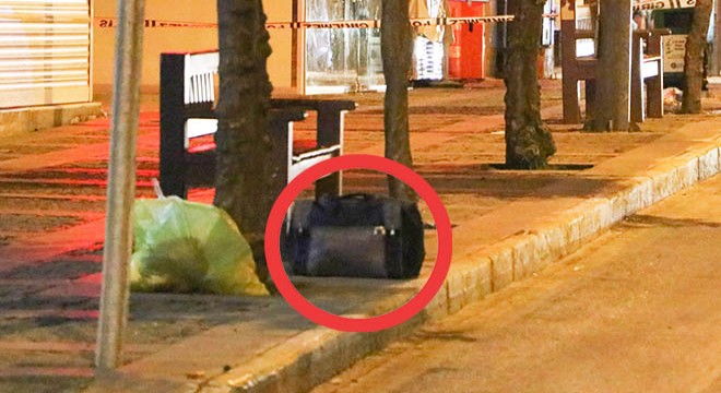 Unutulan çantadan plaj havlusu çıktı