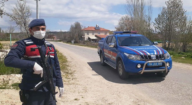 Uşak ta bir köyde daha karantinaya alındı