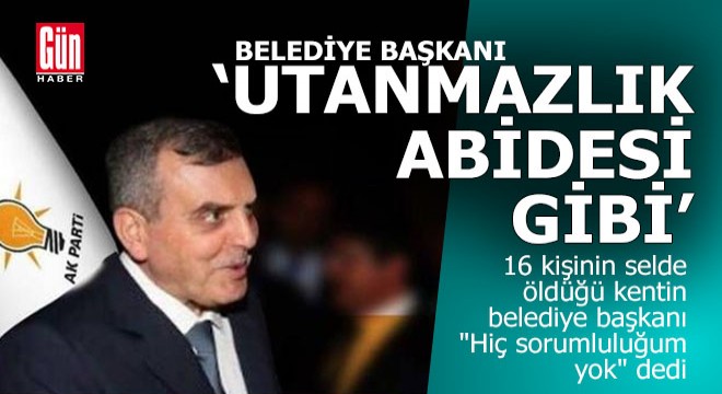 Utanmazlık abidesi gibi