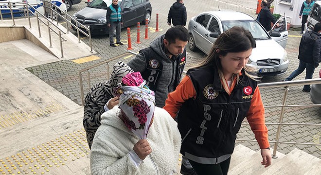 Uyuşturucu şüphelisi kadın: Çocuklarım var, çekmeyin