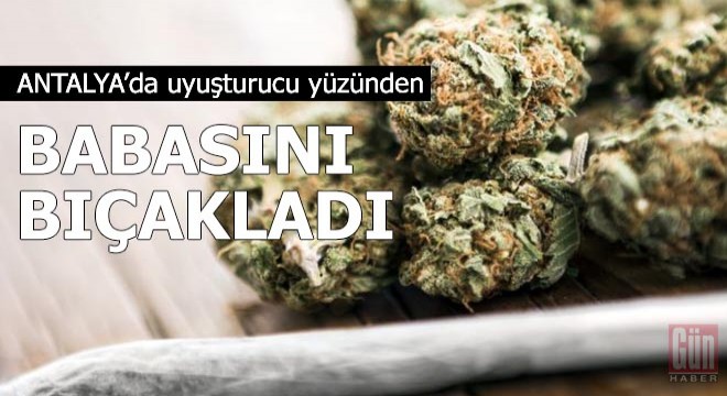 Uyuşturucu almasına izin vermeyen babasını bıçakladı