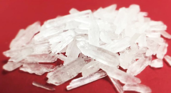 Üzerinde metamfetamin taşıyan şüpheli tutuklandı