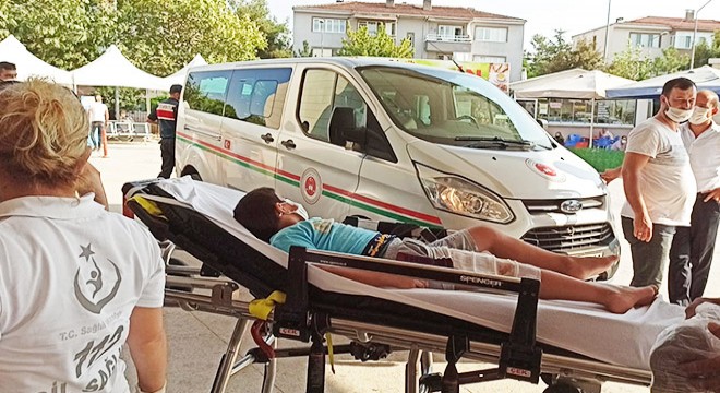 Üzerine kaynar su dökülen çocuk, yaralandı